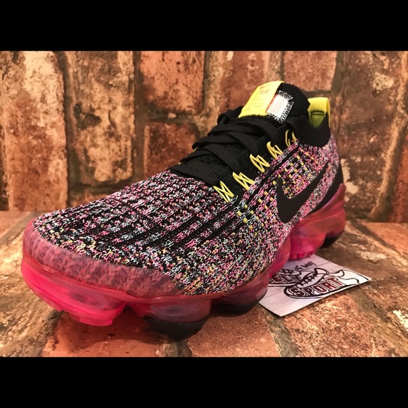 NEW Nike Vapormax Flyknit 3 Running Pink 2019 - Picture 7 of 8